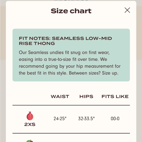 Huha Seamless Thong Set in Tan and Cream - Picture 8 of 8